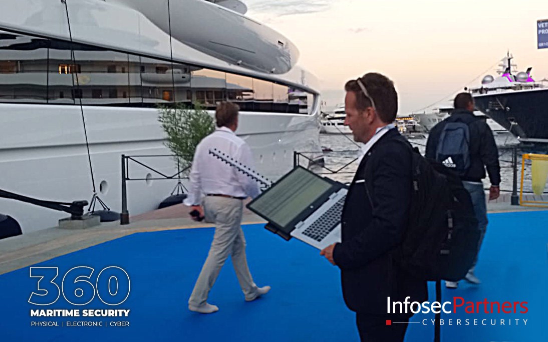 Infosec Partners Cybersecurity-testing Monaco Yacht Show 360
