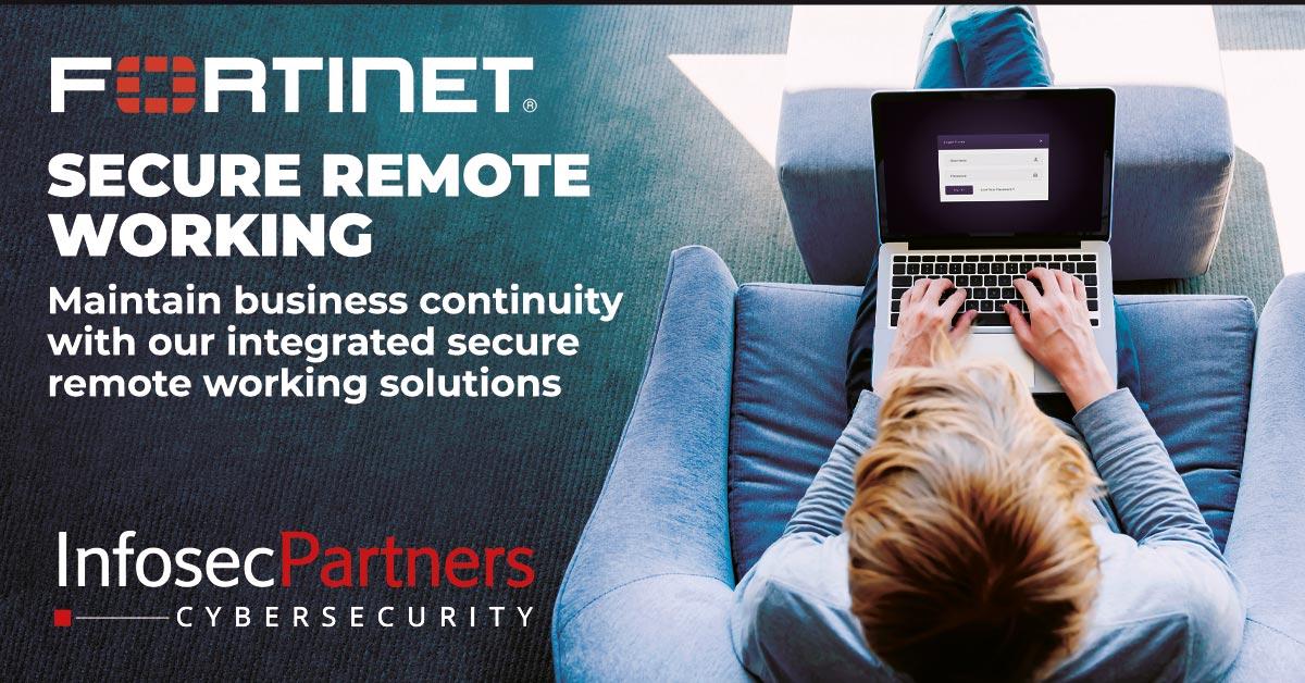 fortinet remote working solutions covid-19