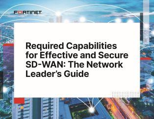 fortinet ebook - networks leaders guide to SD-WAN