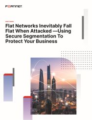 fortinet whitepaper - networks fall flat when attacked