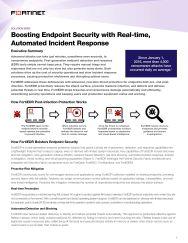 fortinet fortiedr boost endpoint security with automated response