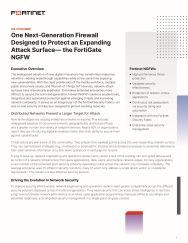fortinet solution brief HGFW designed to protect and expanding attack surface