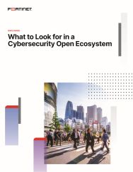 fortinet whitepaper open ecosystem solution
