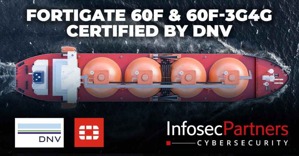 fortinet fortigate firewalls DNV certified marine