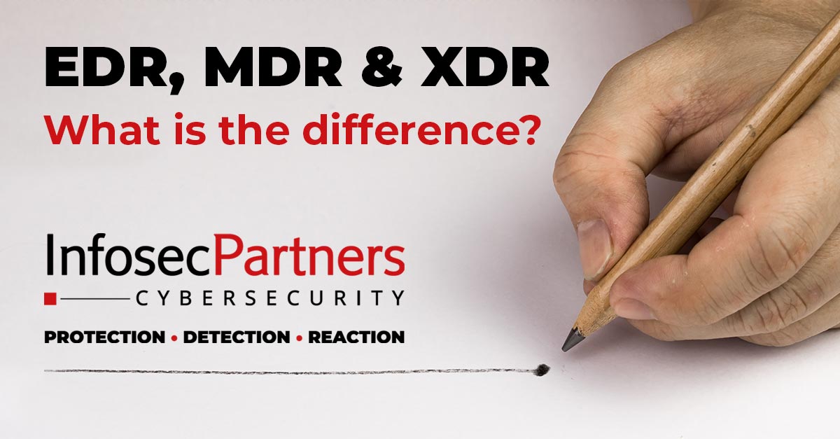 difference between EDR, MDR & XDR