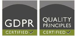 GDPR and Quality Principles Certified